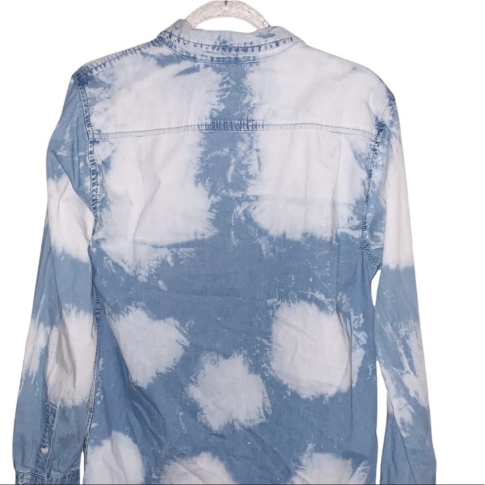 Pac Sun size Med Tie Dye Button Down Shirt NWT - Picture 3 of 8